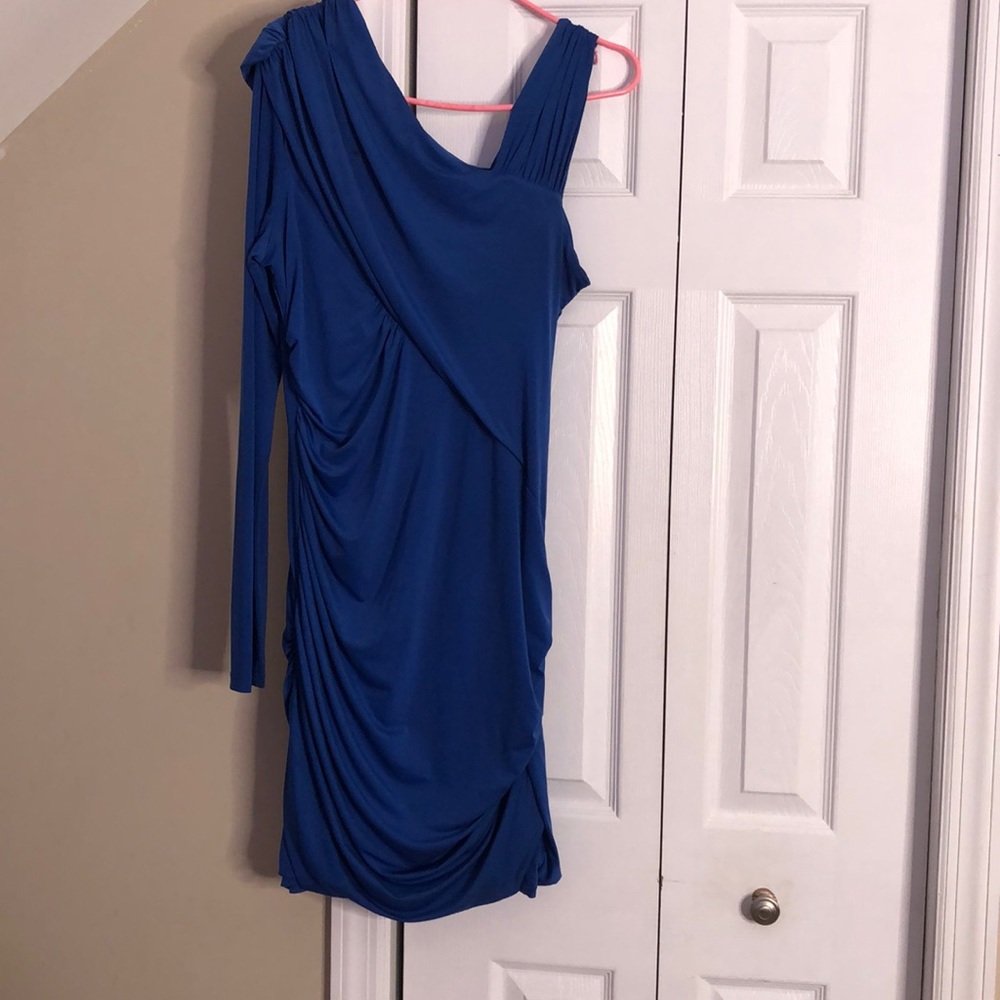 Blue dress